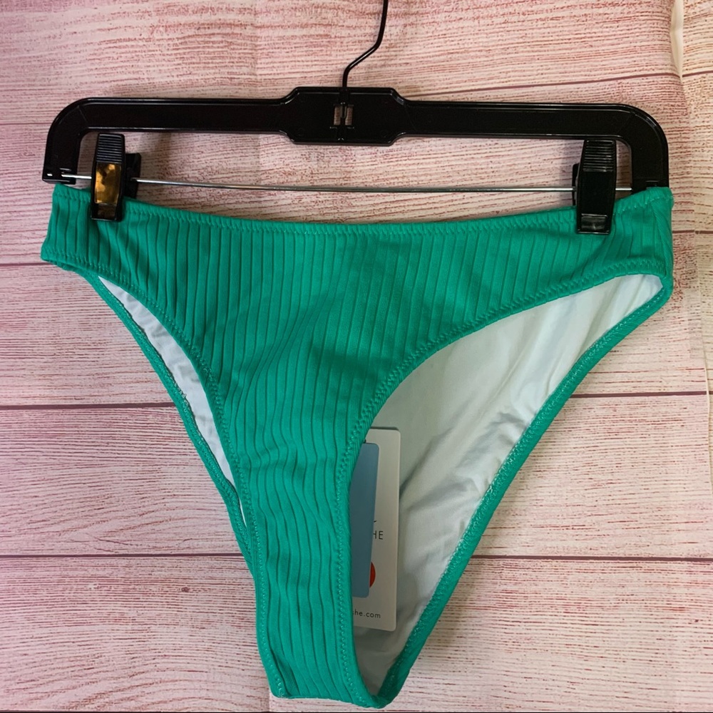 Cupshe New Ribbed Bikini Bottom Size Medium‎